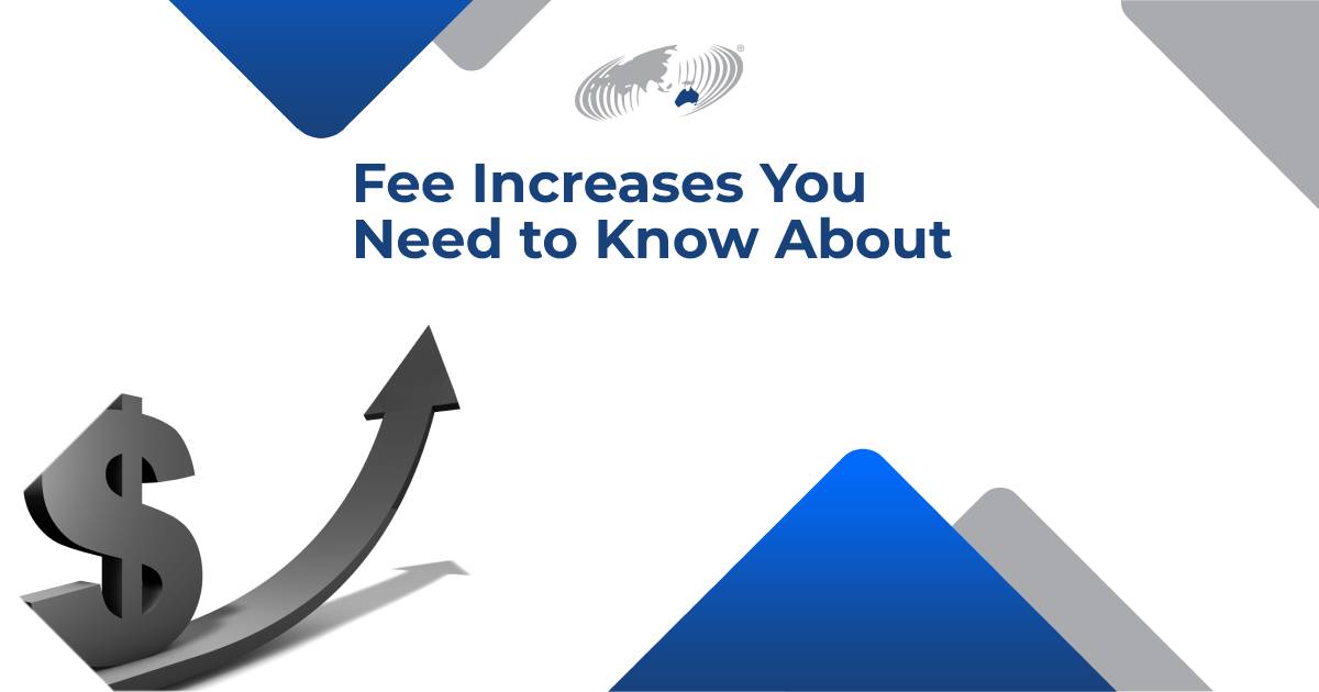 Featured image for “Fee Increases You Need to Know About”