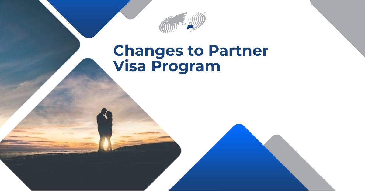 Featured image for “Changes to Partner Visa Program”