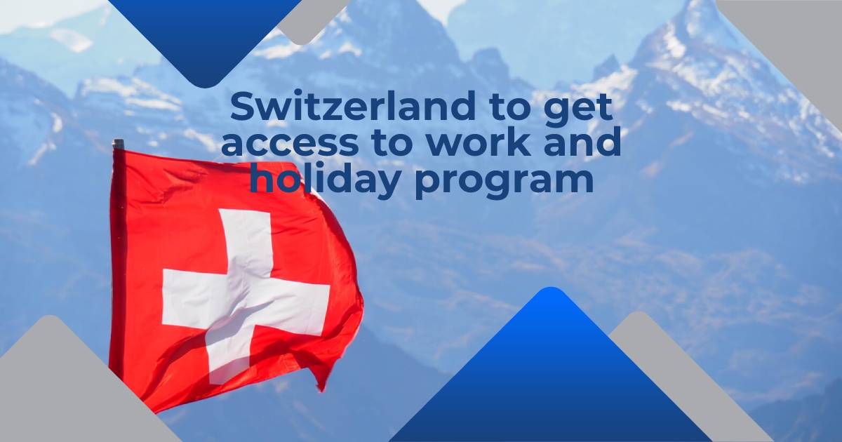 Suiza para acceder al programa de trabajo y vacaciones