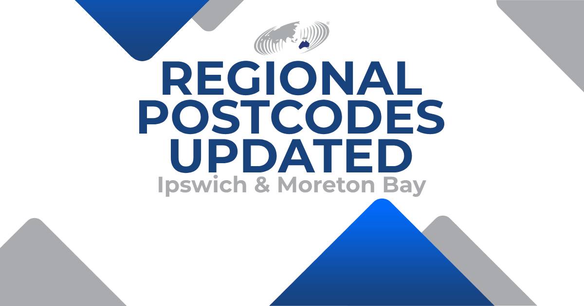 Featured image for “Regional Postcodes Updated”