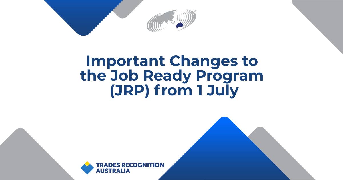 Featured image for “Important Changes to the Job Ready Program (JRP) from 1 July 2022”