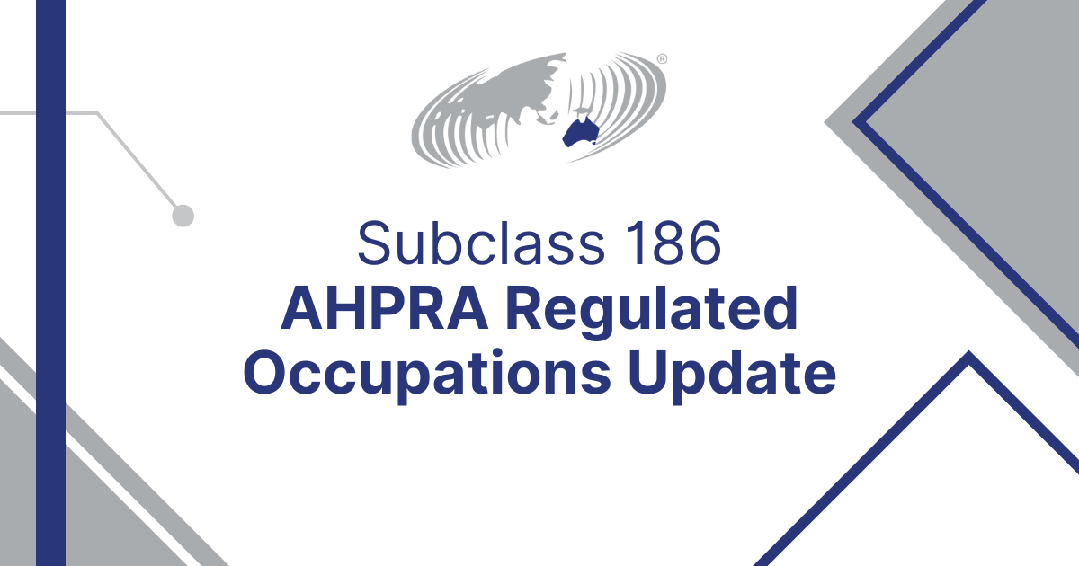 Featured image for “Australian Department of Home Affairs Announces New Policy Changes for AHPRA-Regulated Occupations”