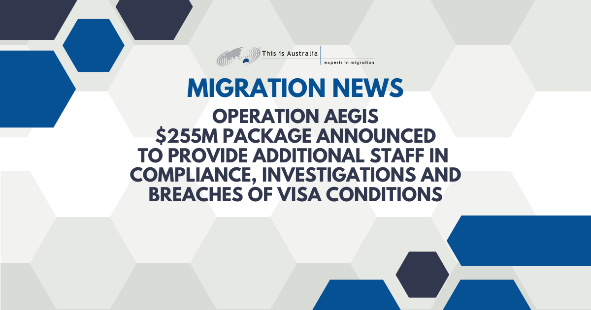 Featured image for “Operation Aegis $255m Package Announced”