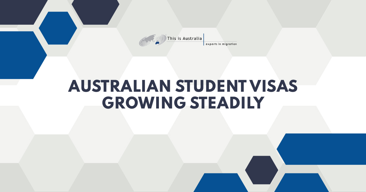 Featured image for “Australian Student Visas Growing Steadily”
