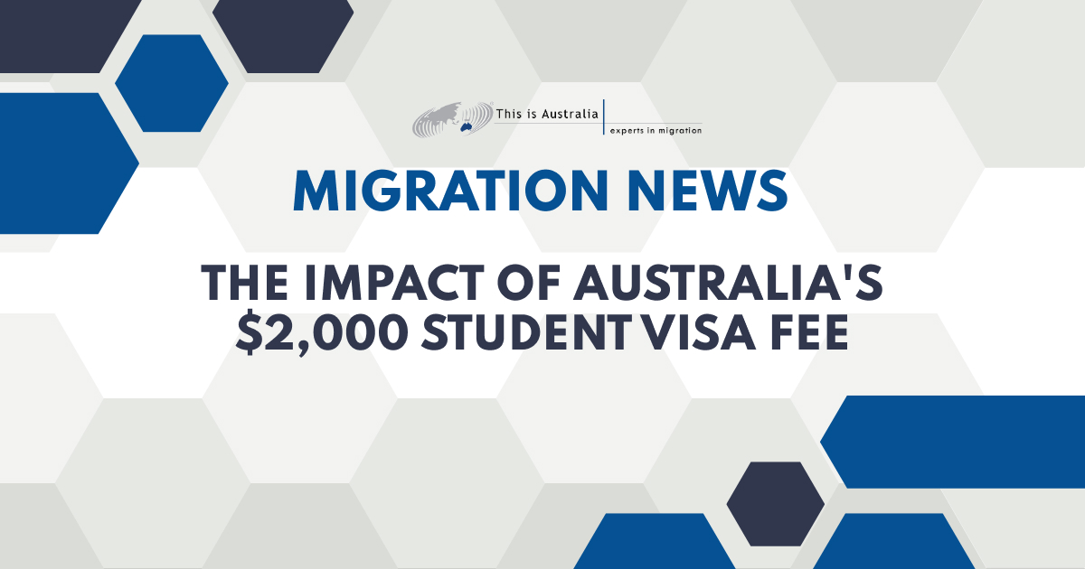 Featured image for “The Impact of Australia’s $2,000 Student Visa Fee”